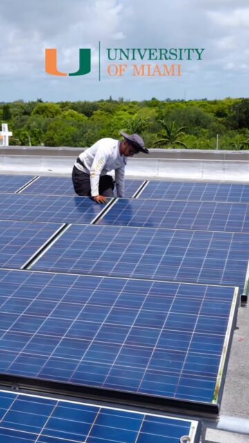 Pinch me moment ⚡️ 🙌🏻 🧡💚

Proud to be part of a solar movement with the University of Miami. Turning ideas into impact and helping build a more sustainable future, one panel at a time. 

Visit our web for a FREE Estimate
🔗www.gcsolarelectric.com
📞24/7 Support: 305-917-9282
📍7265 NW 25th Street, Miami, Florida

#SolarEnergy #Sustainability #UniversityOfMiami #CleanEnergy