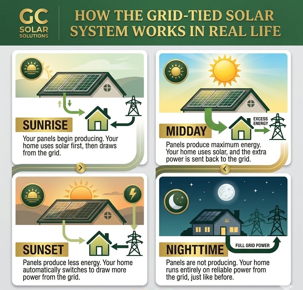 Benefits of Grid-Tied Solar System Installation Miami-Dade